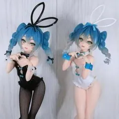 初音ミク バニーガールフィギュア ルルドrurudo ver.黒と白の2種セット