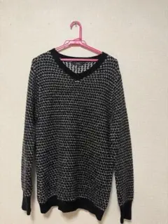 5351 POUR LES HOMMES Vネックニットセーター サイズ3