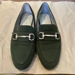 ORiental TRaffic　ビットローファー　グリーン　カーキ　スエード