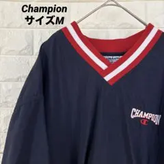 Champion プルオーバー ナイロンジャケット M トリコロール 90s