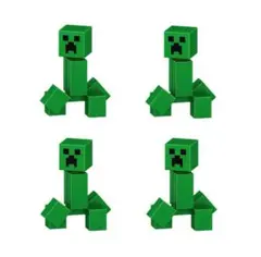 レゴ 互換 マインクラフト マイクラ クリーパー 4体 ミニフィグ