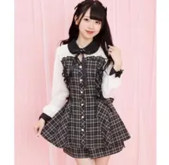 Secret honey シークレットハニー セットアップ ビスチェ切り替え長袖