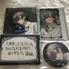 chronoir 叶　コースター　缶バッジ　カード　特典　メッセージ