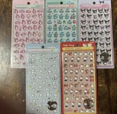 正規品　サンスター　ボンボンドロップシール　ミニ　サンリオ　5種類