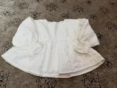 ベビー トップス ホワイト 90cm