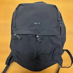 アニエスベー VOYAGEリュック マザーズバッグ　ブラック