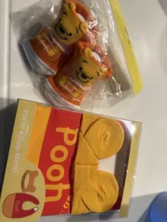 プーさん ベビー靴下 0-6ヶ月