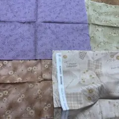 パッチワーク　はぎれセット　4枚