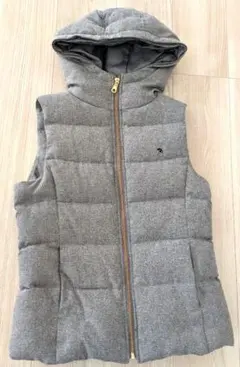 アーノルドパーマー Arnold Palmer フードダウンベスト グレー 3