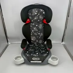 ⭐︎美品⭐︎GRACO ジュニアシート ミッキー柄 カップホルダー付き ジュニアプラス DX（アカチャンホンポ限定モデル） | ベビー用品