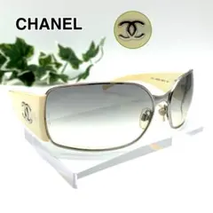 CHANEL サングラス 4115 ココマーク ホワイト系のサムネイル