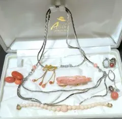 A*i様 遺品整理　生前整理アクセサリーまとめ売り　ネックレス　イヤリング　帯留
