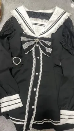 セーラー襟 セットアップ Secret Honey風 LIZLISA風 シーハニ