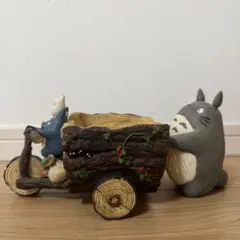 となりのトトロ】トトロとメイのお花配達便 プランター 箱あり 未使用