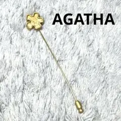 AGATHA アガタ ピンブローチ ゴールドのサムネイル