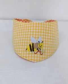 犬のバンダナ　猫のバンダナ　犬バンダナ　猫バンダナ　aibo用　ハチさん