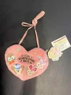 ディズニーダッフィーフレンズ　ショルダーバッグ　コインケース