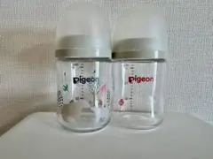 Pigeon ピジョン　母乳実感　ガラス 哺乳瓶 2本セット