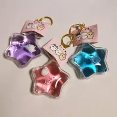 ちいかわ　ぷかぷかキーホルダー　3点セット　ちいかわ　ハチワレ　モモンガ　新品