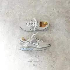 NIKE ZOOM VOMERO 5 SE 26.5cm グレー メッシュ