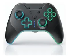 Switch コントローラー 自動連射 背面ボタン4つ付き 4段階振動調整