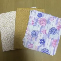和風系生地はぎれ3種セット