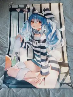 ホロライブ 湊あくあ タペストリー 鏡ver がおう　まかろん大帝 ホロライブ 湊あくあ タペストリー 鏡ver がおう まかろん大帝 - メルカリ