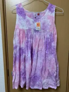 新品　チャイハネ　タイダイ　トップス　ピンク　タンクトップのサムネイル