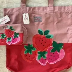 新品未使用　日本撤退　キャスキッドソン　トートバッグ　ポーチセット