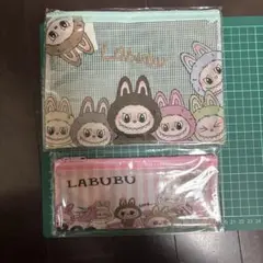 ラブブ メッシュポーチ2個セット
