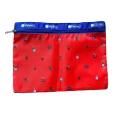 u*様 LeSportsac 赤色 パターンポーチ 最終値下げ‼️