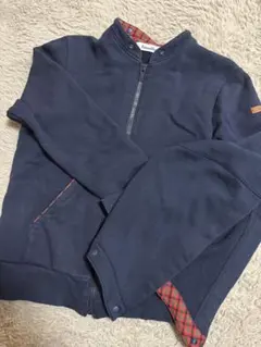 【美品】familiar パーカー 130 ネイビー