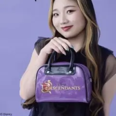 Disney ディセンダント ミニボストンバッグ パープル！未使用