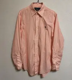 Ralph Lauren オレンジストライプシャツ