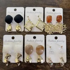 イヤリング 6点セット まとめ売り