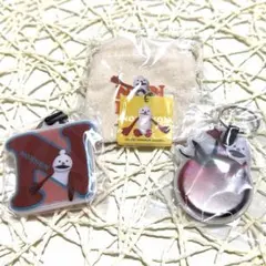 【匿名配送】　パペットスンスン　ノンノン チャーム付きミニ巾着　キーホルダー