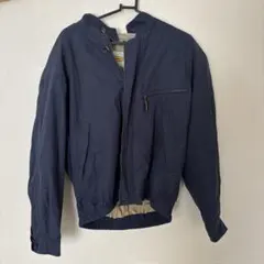 INTERMEZZO メンズ ブルゾン ネイビー Lサイズ