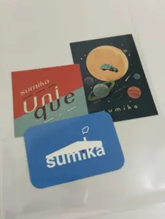 【sumika】ステッカー3枚セット