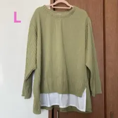 レイヤード風プルオーバー