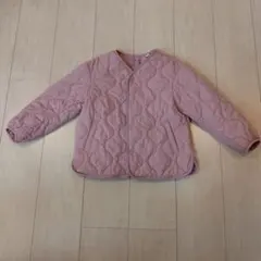 UNIQLO キルティングコート 120サイズ ピンク
