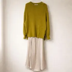 snidel ニット スカート セットアップ