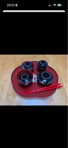 お食い初め女の子用です