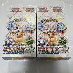 ポケモンカードゲーム テラスタルフェスex シュリンク・ペリペリなし2BOX①