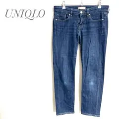 【UNIQLO】ジーンズ スリムフィット Gパン デニム ストレッチ ローライズ