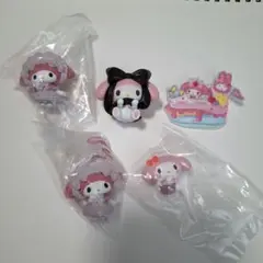 マイメロディ ミニチュアフィギュア チャーム 5点セット