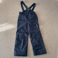 Goldwin 黒 スキーウェア 子供用 サスペンダー付き　140 スノーボード