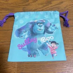 モンスターズ・インク 巾着袋 サリー＆ブーのサムネイル
