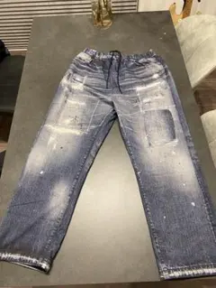 【2026年限定販売　新品未使用】SAPEur スウェット デニム パンツＬ