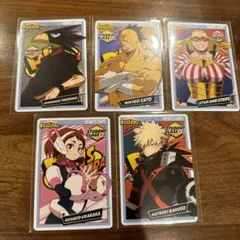 ヒロアカ ヒーローズチップス カード セット