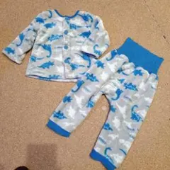 恐竜80パジャマ上下☆80cm